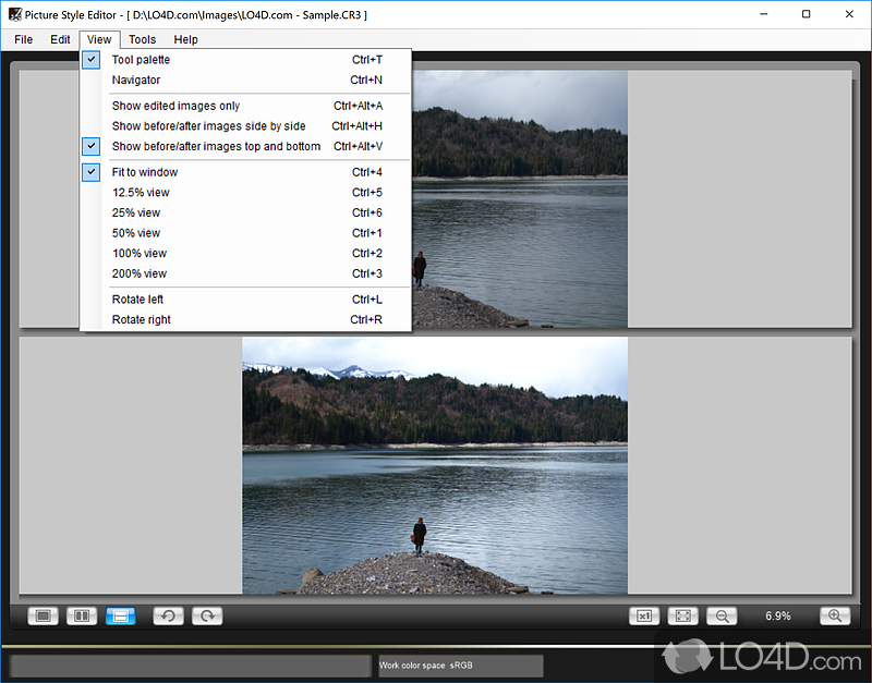 Picture Style Editor screenshot