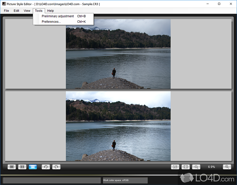 Picture Style Editor screenshot