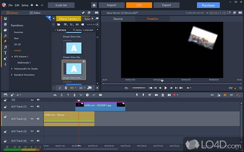 Pinnacle Studio: Video editor - Screenshot of Pinnacle Studio