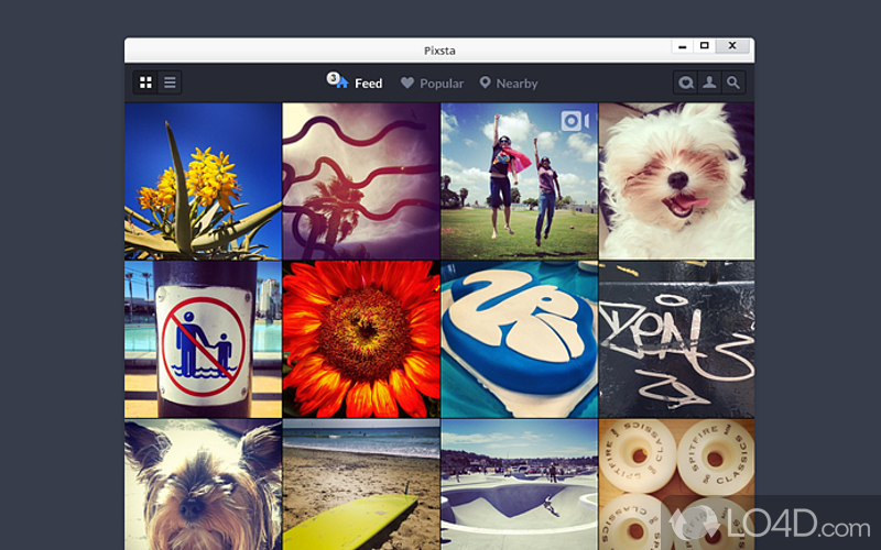 Pixsta: Instagram - Screenshot of Pixsta