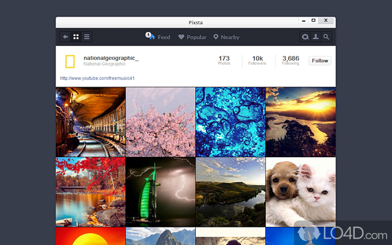 Totally Instagram client designed for Windows PCs - Screenshot of Pixsta