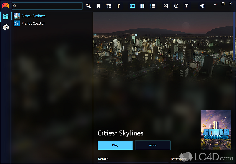 Manage, install and launch all games from a unified interface - Screenshot of Playnite