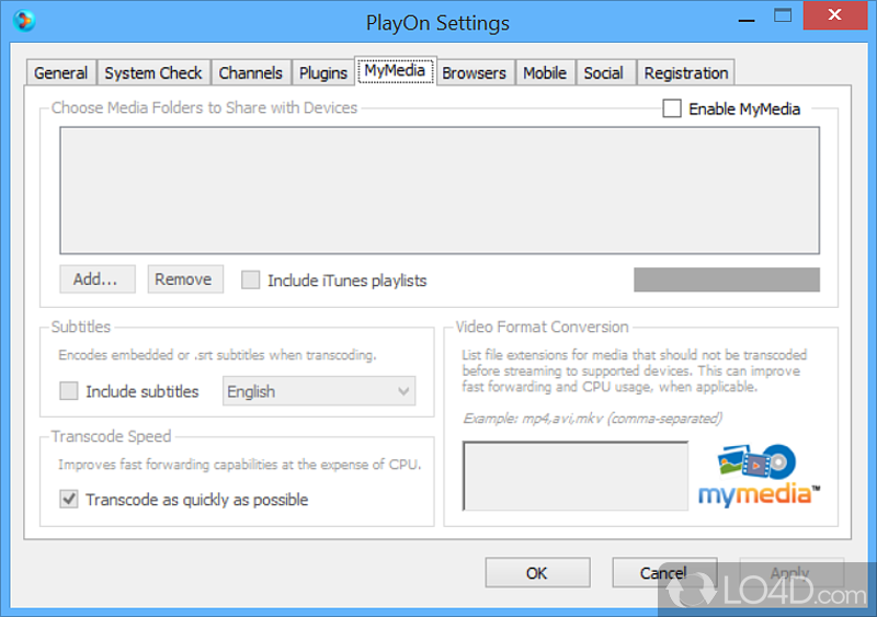 playon desktop pc app