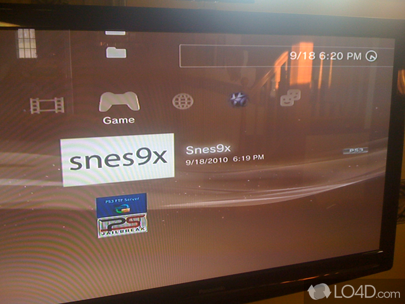 SNES for Jailbroken PS3 - Screenshot of Snes9x for PS3
