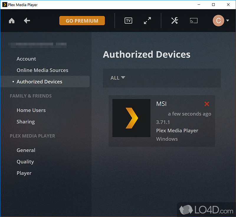 plex media player mac