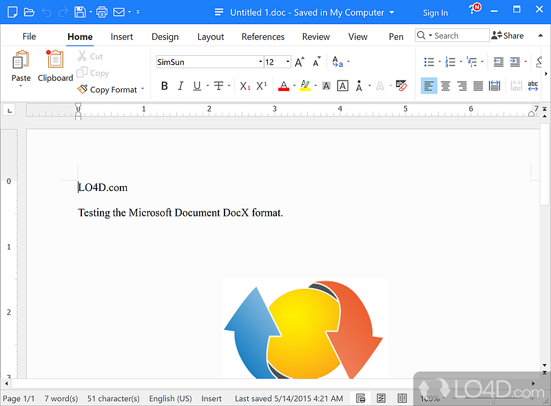 Edit Microsoft Office documents and PDF files - Screenshot of Polaris Office