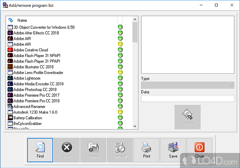 Freeware system cleaner app - Screenshot of Portable EasyCleaner