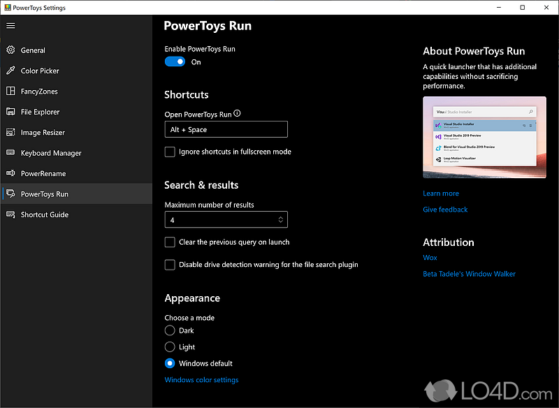 Microsoft PowerToys 0.72 download the new for ios