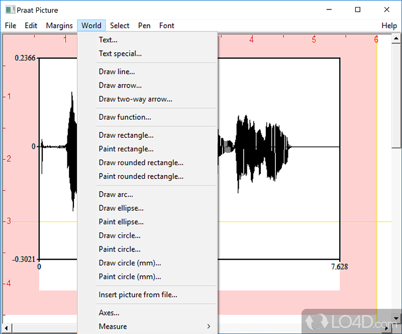 Software to analyze speech - Screenshot of Praat