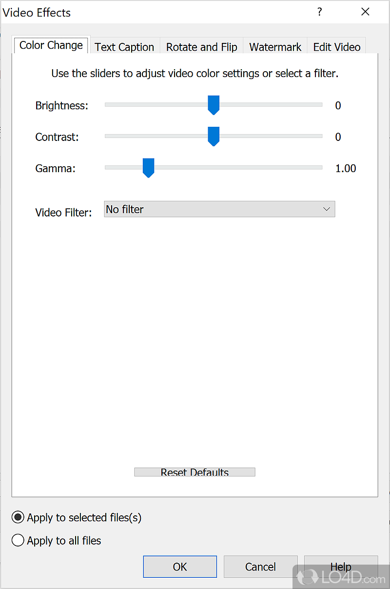 Video editings: trim, split, or add filters and minor tweaks - Screenshot of Prism Video File Converter