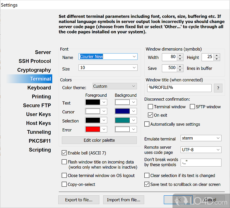 Private Shell SSH Client screenshot