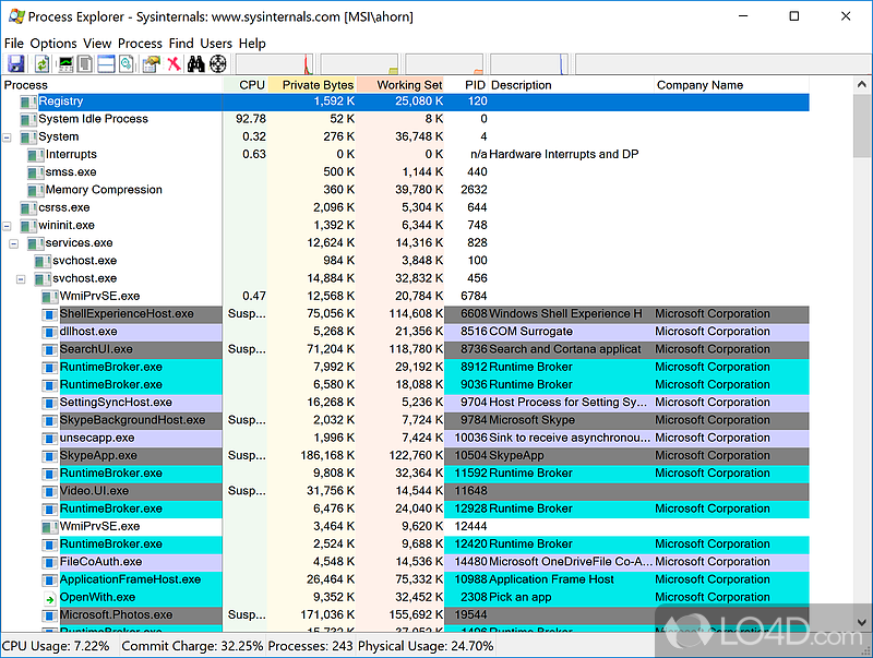 process explorer download