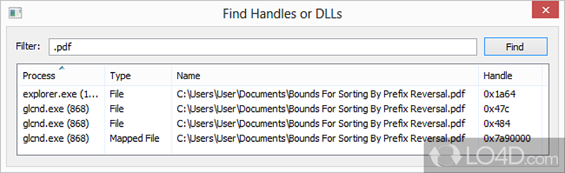 An advanced version of task manager - Screenshot of Process Hacker