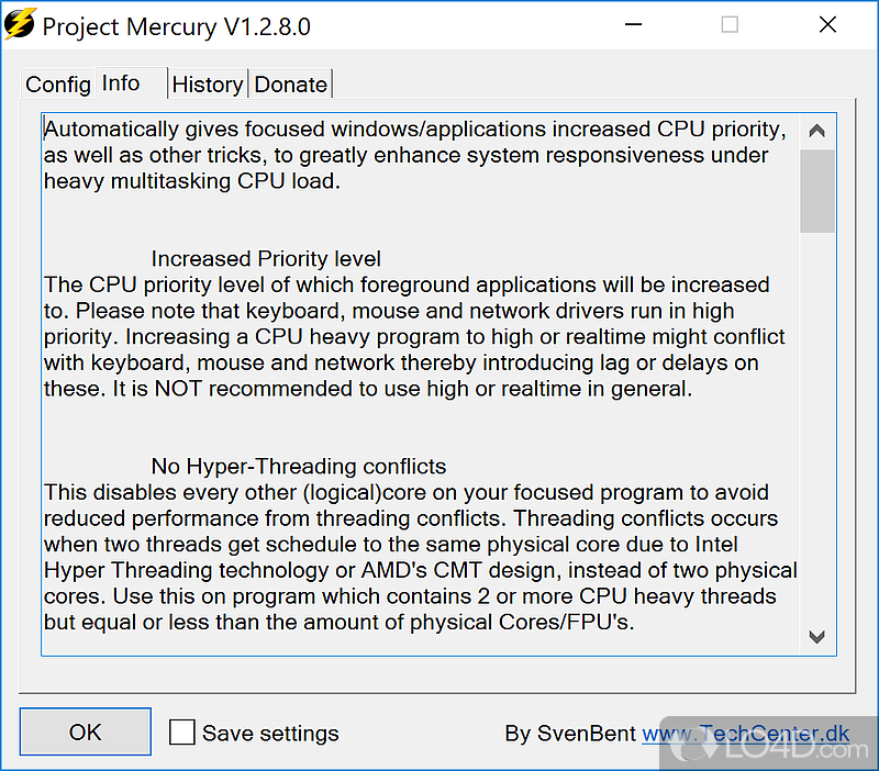No installation required - Screenshot of Project Mercury