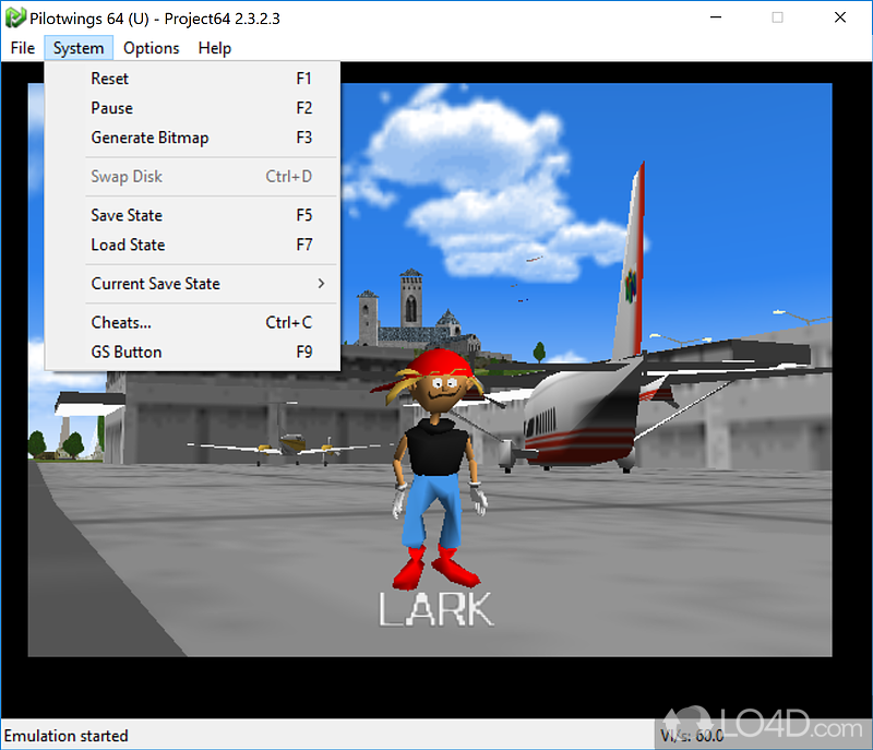 High-performance Nintendo n64 emulator with hardware optimization - Screenshot of Project64