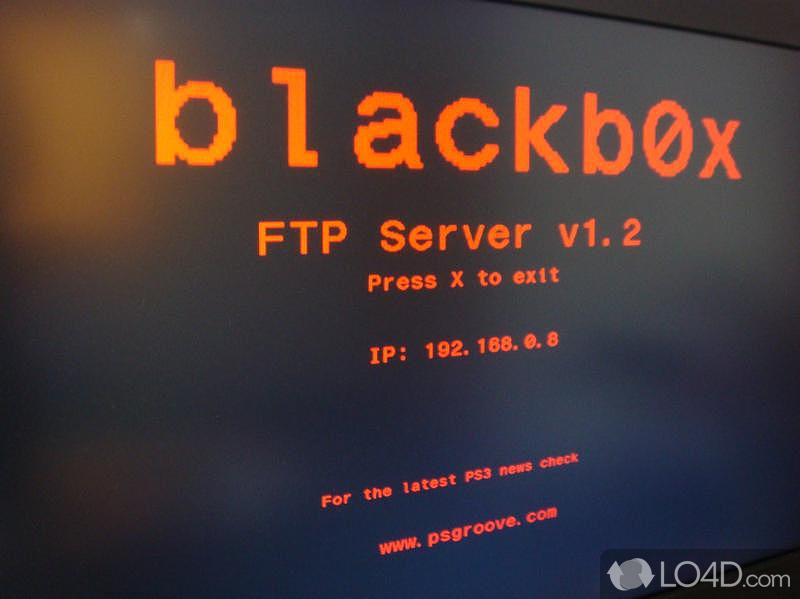 Blackbox PS3 FTP Server screenshot