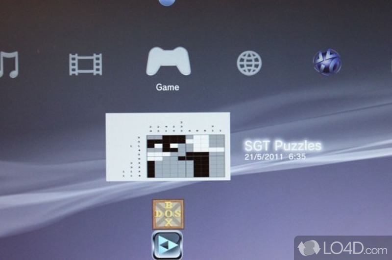 Homebrew games collection - Screenshot of PS3 Humble Homebrew Games