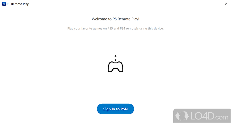 Access and control PlayStation 4 console from computer and enjoy playing the games you love while staying in front of desktop PC - Screenshot of PS4 Remote Play