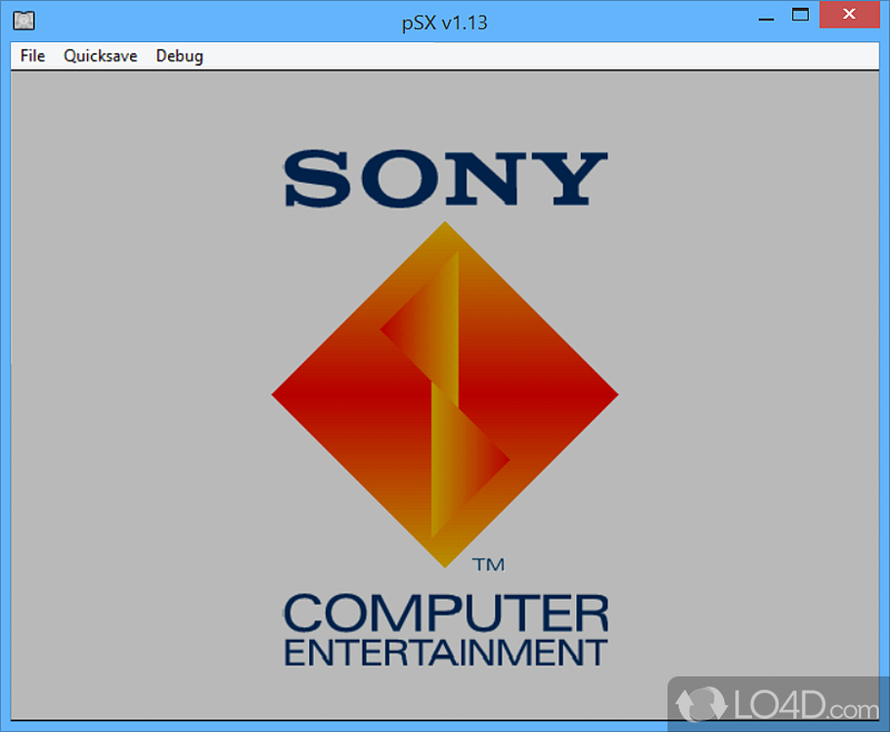 Emulates the Sony Playstation 1 and alX+DLLrpSing is emulated and most if not all games should run perfectly - Screenshot of pSX Emulator