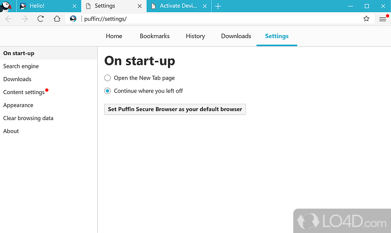 Puffin Browser: Fast web browser - Screenshot of Puffin Browser