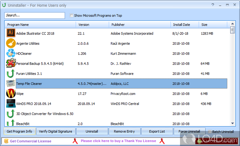 A complete PC management set - Screenshot of Puran Utilities