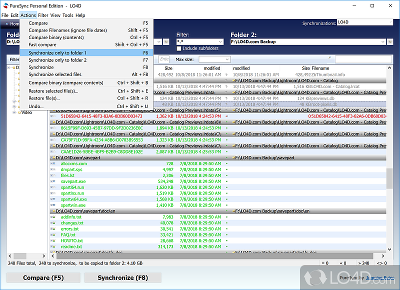 PureSync Personal screenshot