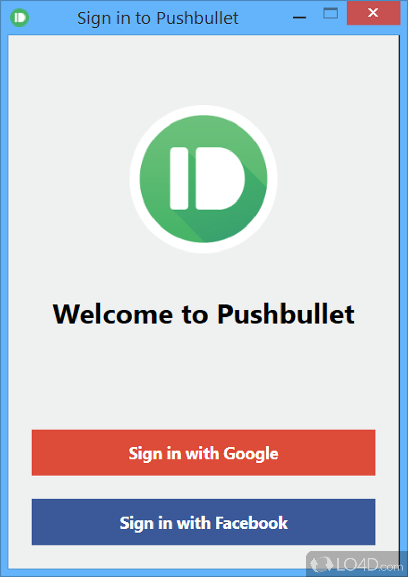 Pushbullet instal the new for windows