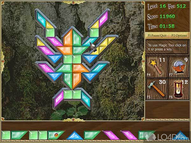 Puzzle Inlay: User interface - Screenshot of Puzzle Inlay