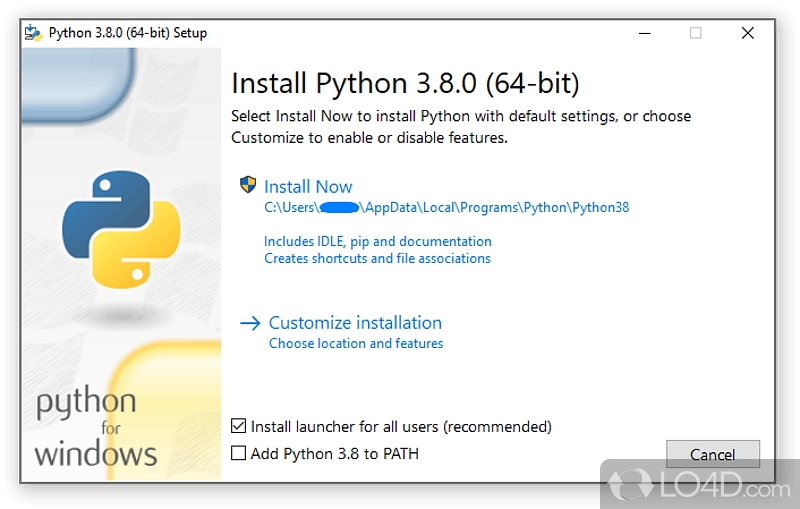 Python features. Pip install Django. Python add to Path.