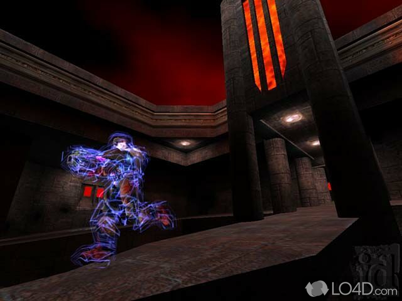 Famous early 3D game - Screenshot of Quake III: Arena