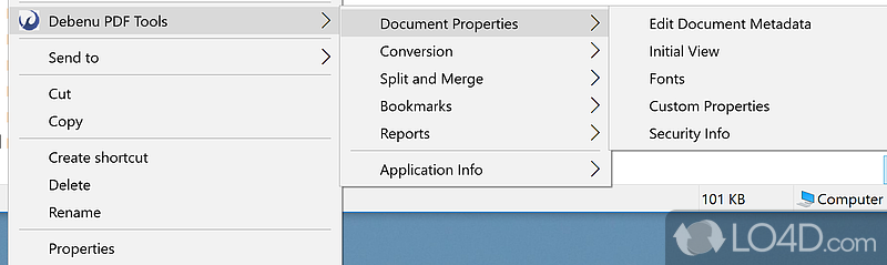 Debenu PDF Tools: Convert - Screenshot of Debenu PDF Tools