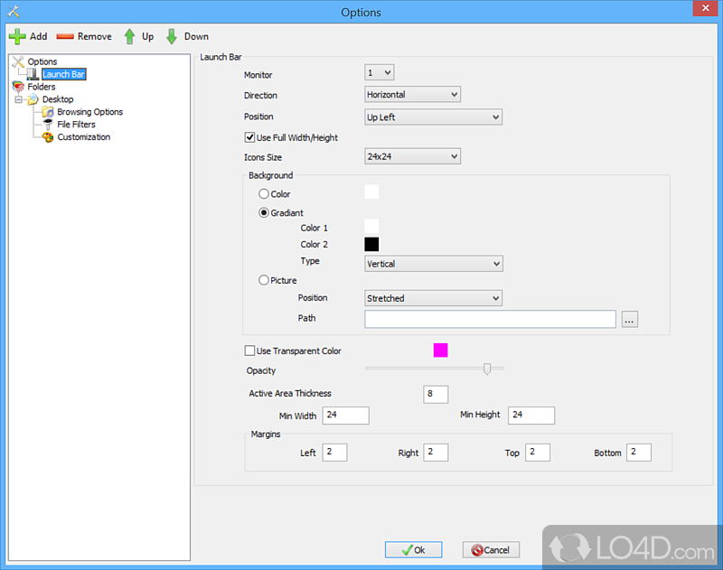 Quicker access to system folders - Screenshot of QuickWayToFolders