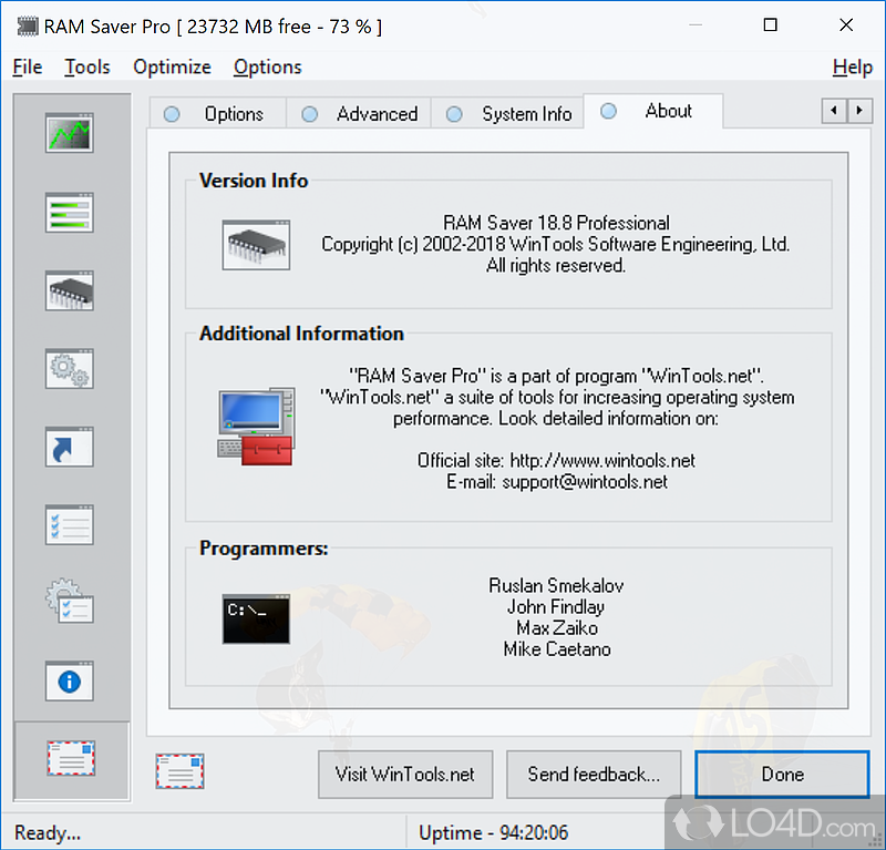 RAM Saver Professional 23.7 free download