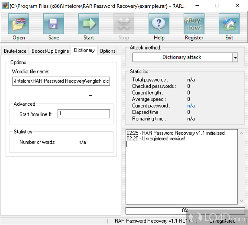 bypass rar password