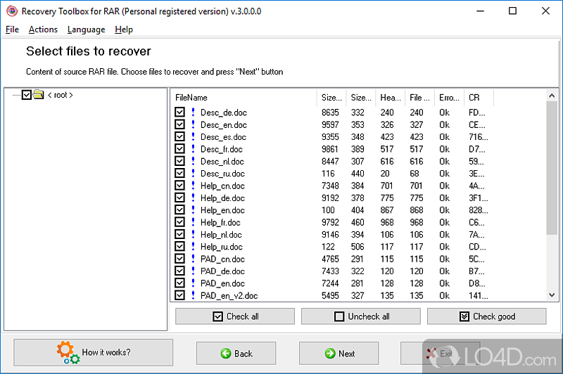 how to use recovery toolbox for rar