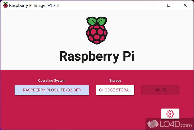 Ensures a smooth installation - Screenshot of Raspberry Pi Imager
