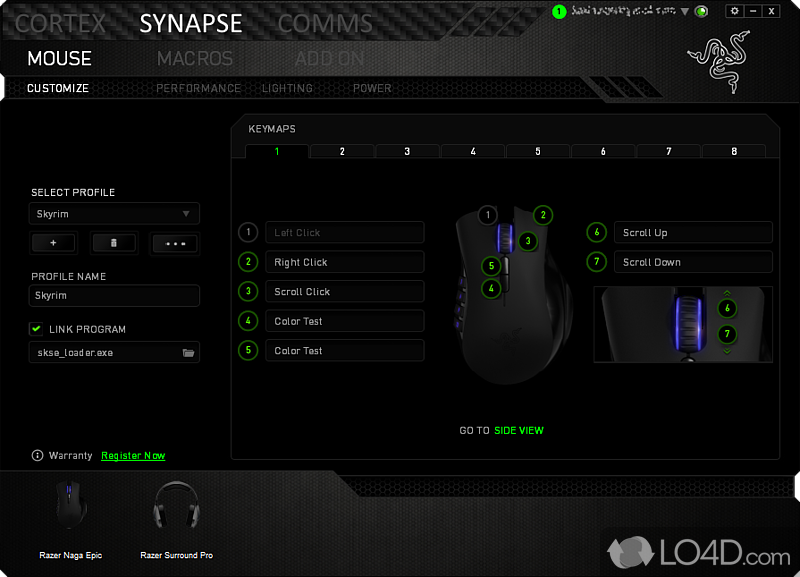 Sports an eye-catching GUI that is easy to navigate - Screenshot of Razer Cortex