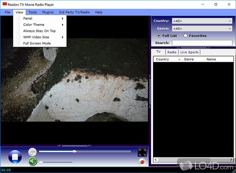 Readon TV Player screenshot