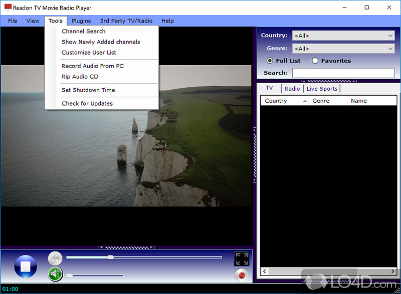 readon tv player