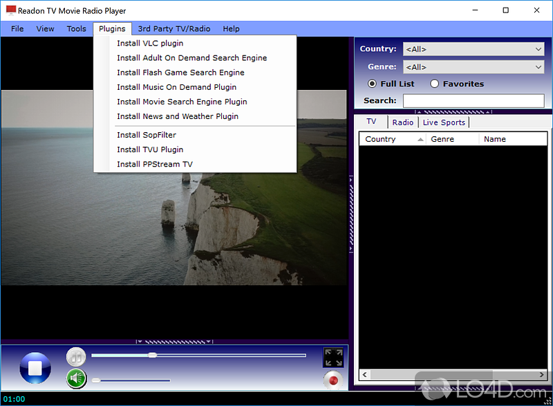 Readon TV Player screenshot