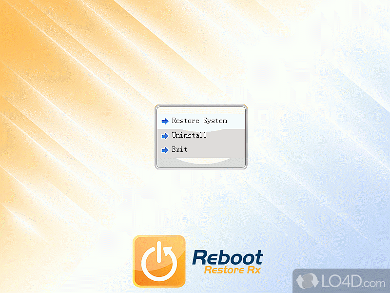 Maintains system settings every time reboot - Screenshot of Reboot Restore Rx