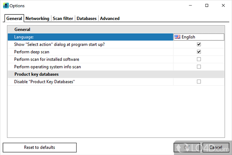 Recovers installed products activation keys - Screenshot of Recover Keys