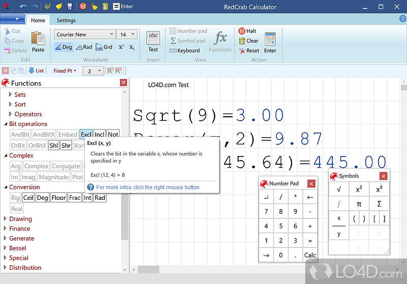 Take Your Heaviest-Duty Calculation With You Wherever You Go - Screenshot of RedCrab