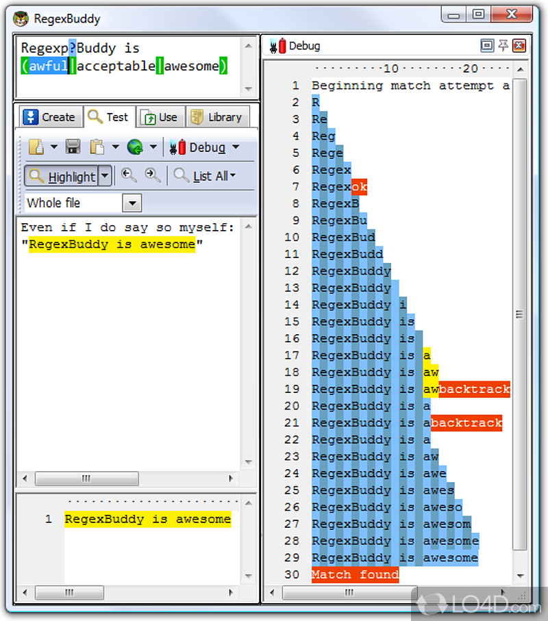 Regex c