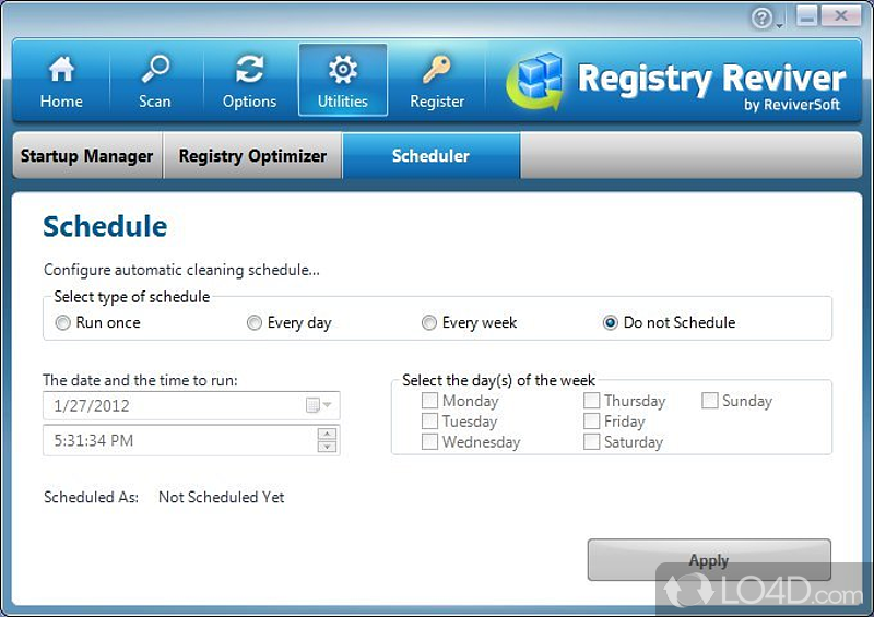 Registry Reviver screenshot