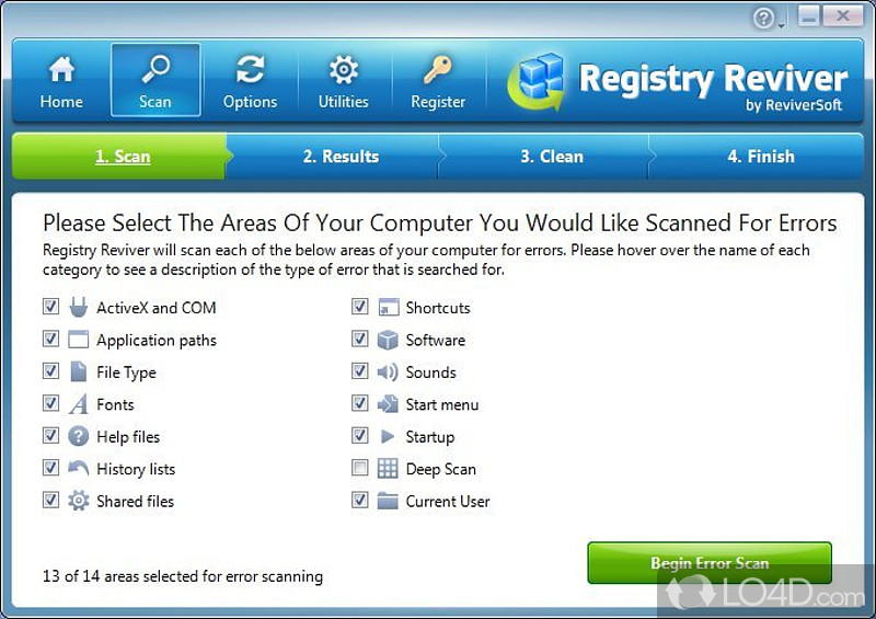 Registry Reviver screenshot