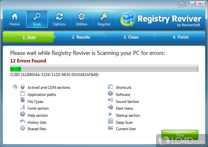 Registry Reviver screenshot