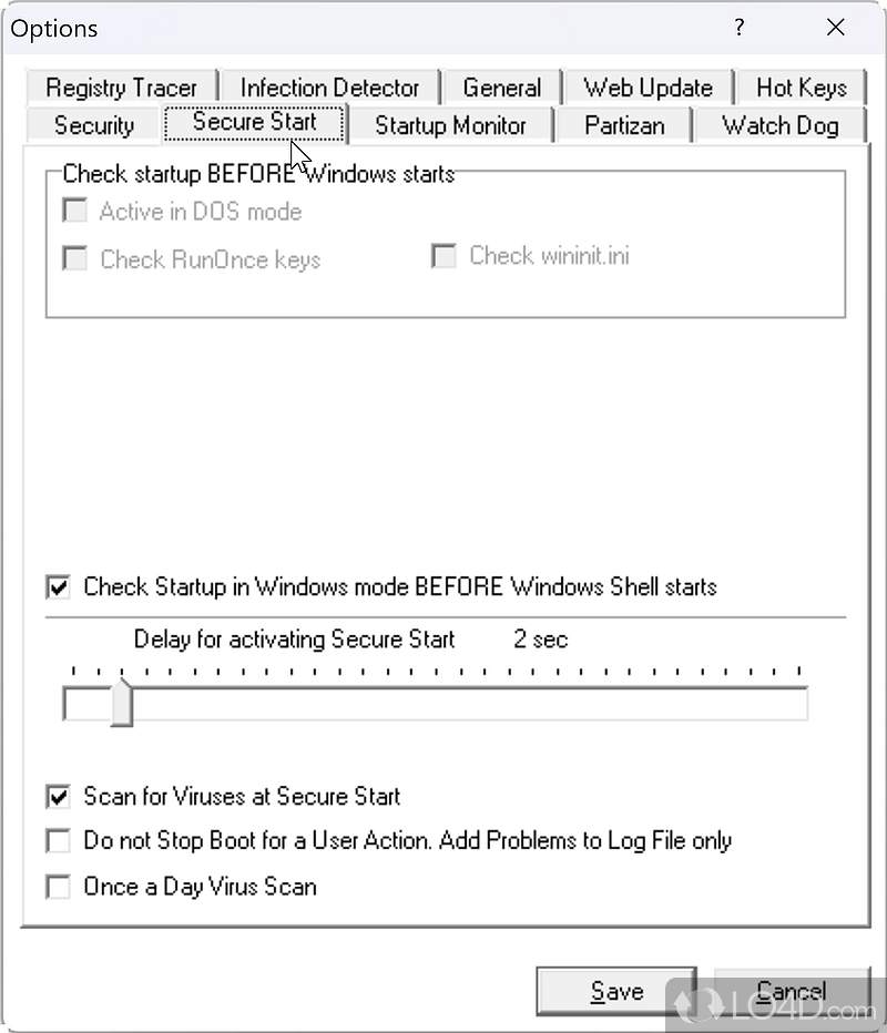 Powerful protection program - Screenshot of RegRun Security Suite Platinum