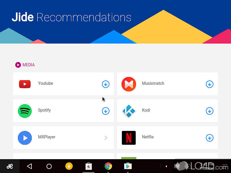 Android OS for desktop platforms in your pocket - Screenshot of Remix OS