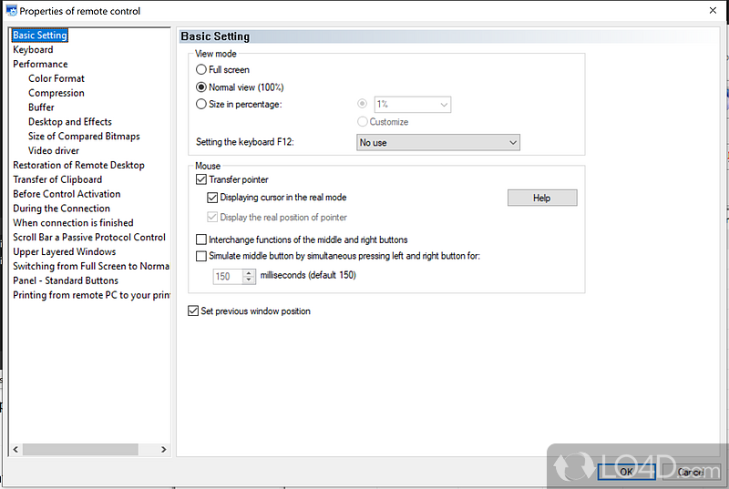 Remote Administrator Control Client screenshot